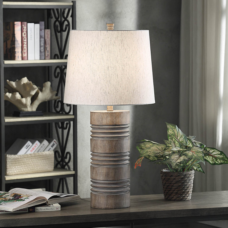 Galvanized metal best sale table lamp